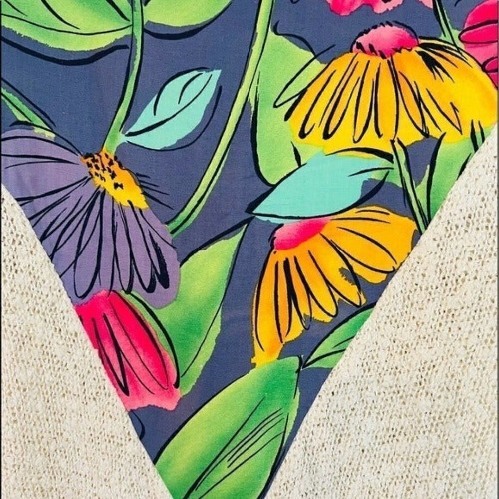 LOUBELLA California Fashions Vintage 80’s Sleeveless Lightweight Sweater Size S - Picture 8 of 10